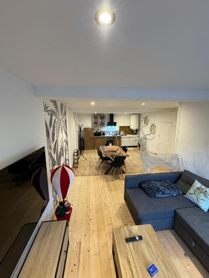 Charmant Grand Appartement Serdinya Exterior foto